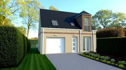 Projet de construction d'une maison 93 m² avec terrain à ITTEVILLE (91)