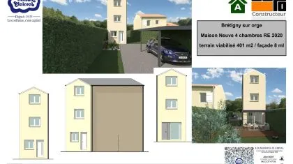 photo Maison Duplex 4 chambres 92 m² avec terrain à BRETIGNY-SUR-ORGE (91) à Brétigny-sur-Orge