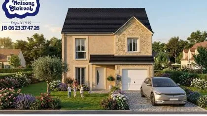 photo Projet de construction d'une maison 102 m² avec terrain à MORIGNY-CHAMPIGNY (91) à Morigny-Champigny