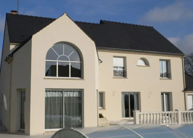 Construction à Saint-Chéron